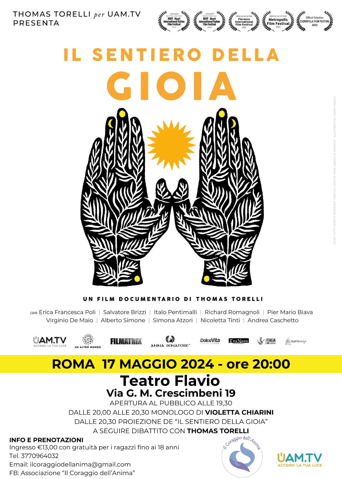 "Il sentiero della gioia" - Teatro Flavio - Roma